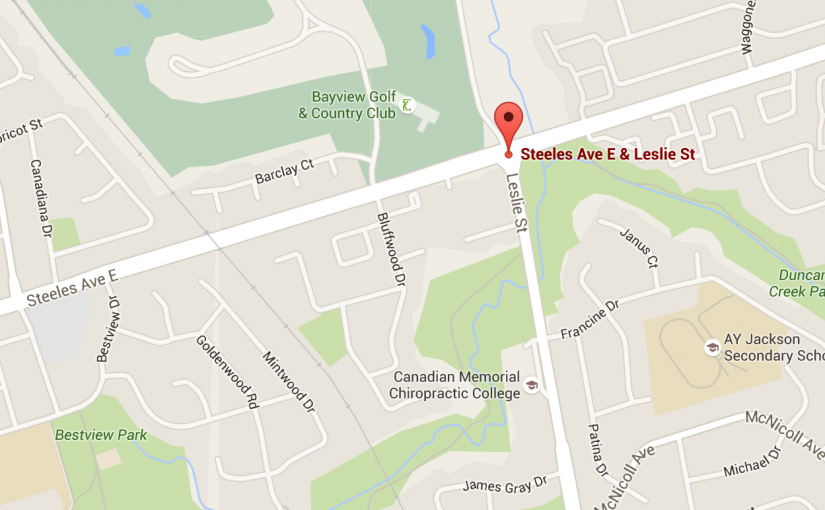 北約克老婦被剷雪車撞至危殆 道路封閉