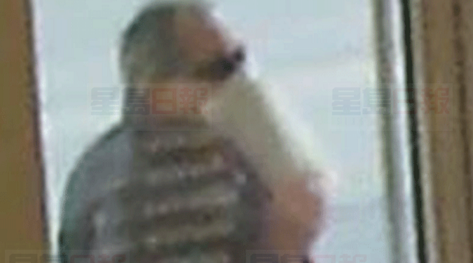 光天化日對女子露體 警公佈嫌犯視頻