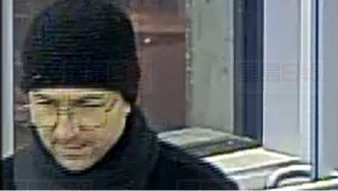 8天搶兩銀行 嫌犯圖像在此