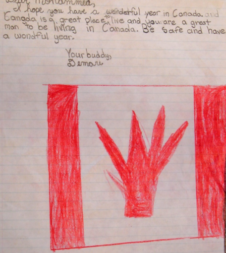 小學生寫溫暖信 安慰幾被驅逐敘利亞少年