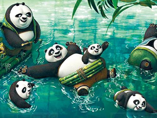 “功夫熊貓3”兩周內創2100萬票房紀錄