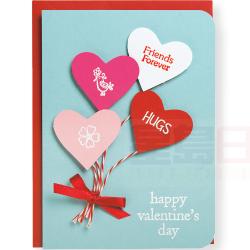 學做情人節賀卡