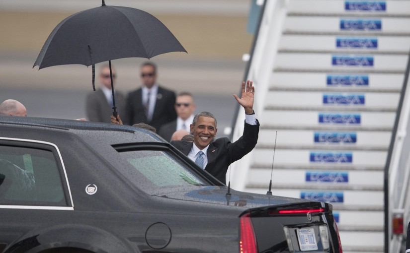 奧巴馬今在滿地可開講 門票15分鐘被搶光