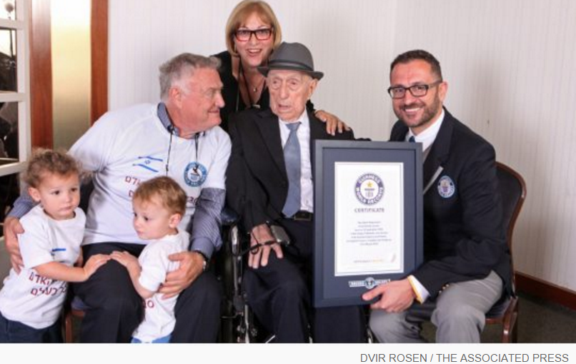 世界上最老男子:我不知道長壽的秘密是什麼