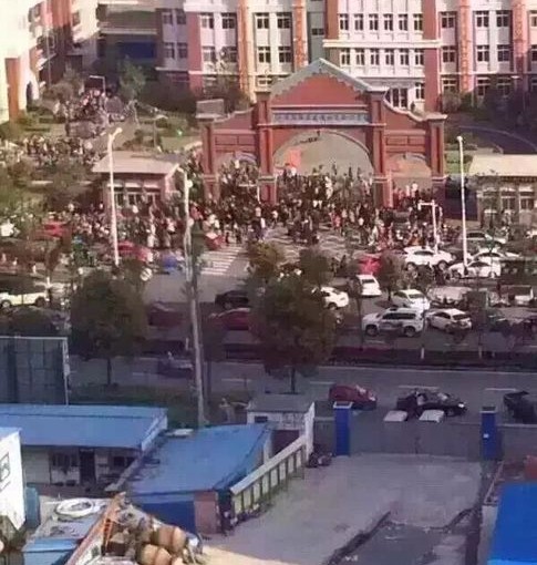 南通化工廠「毒害」學生 家長示威與警爆衝突