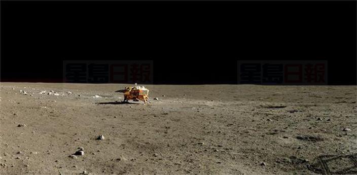 「嫦娥三號」拍攝史上最清晰月球照