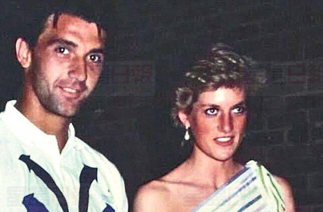 網壇名宿自爆 與戴妃有一段親密關係