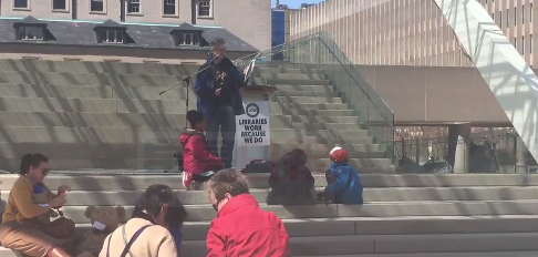 圖書館工會：希望有穩定的工作和收入