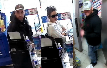 兩男一女設局 偷走價值3千元香煙