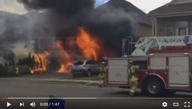 昨天旺市著火住屋是楓葉隊新秀馬納家的