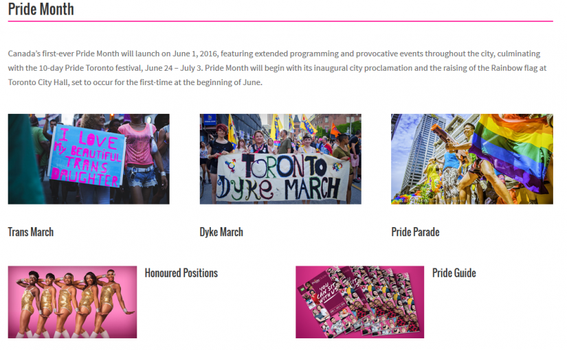 多倫多首創同性戀自豪月 是幾月呢？