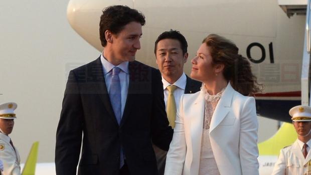 為慶祝結婚紀念日 特魯多日本行休息一天