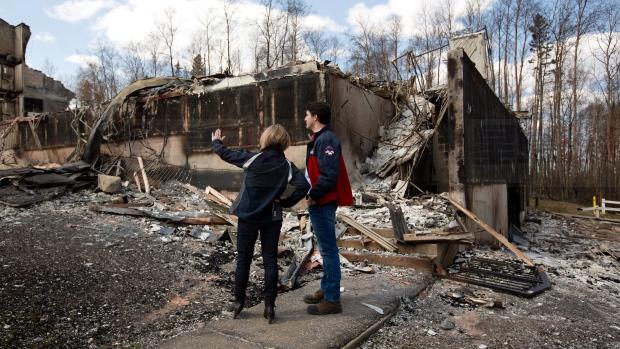 亞省分享衛星地圖 觀察大火走勢