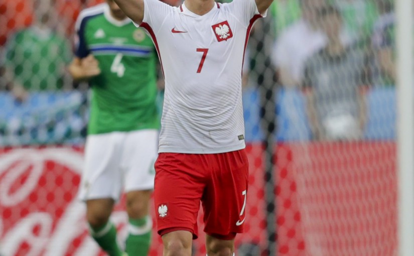 歐洲杯：C組波蘭1:0北愛爾蘭