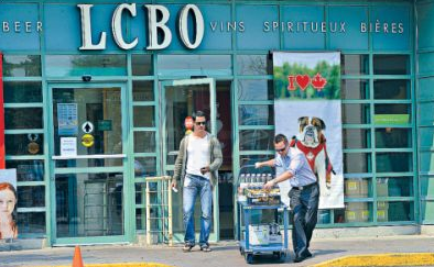安省酒管局去年銷售55.7億 再創記錄