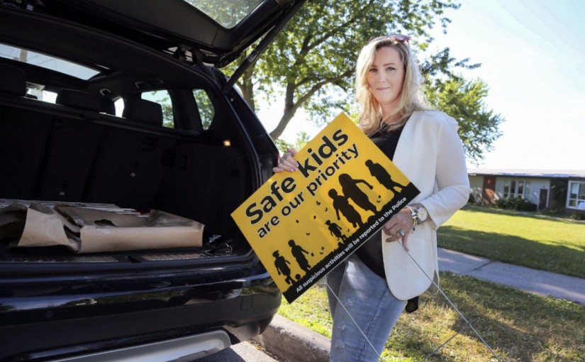 士嘉堡屢發兒童誘拐未遂案 父母發起插警告牌運動