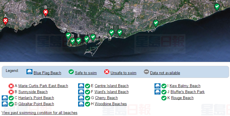 多倫多沙灘週六起開放了