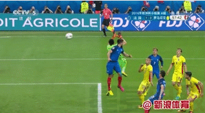 歐洲杯揭幕戰 法國攻入首球