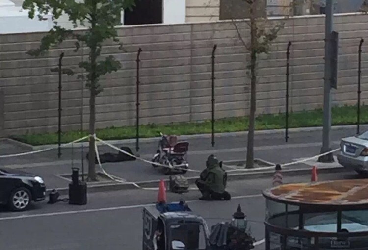 美駐華使館門前發現疑似爆炸物 經鑑定係衣服