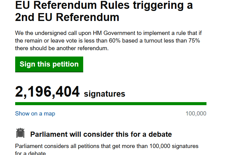 超過200萬人 支持重新公投