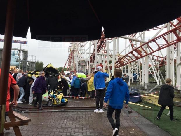 蘇格蘭公園過山車脫軌 釀11人受傷