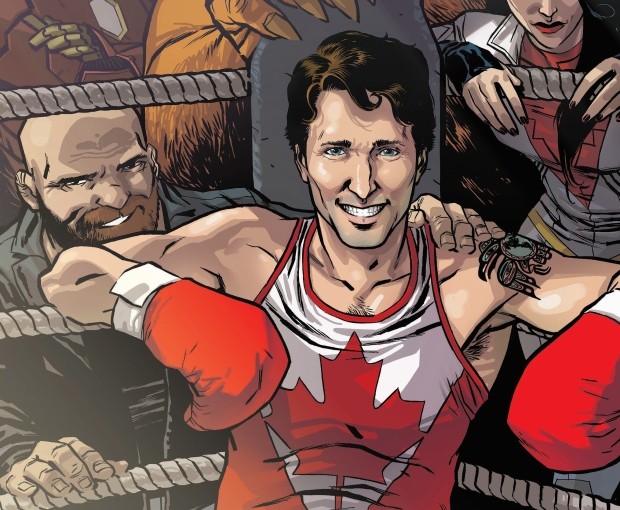 特魯多成超級英雄 將出現在驚奇漫畫封面