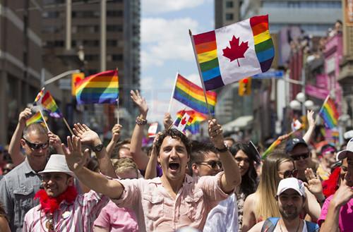 特魯多：參加同性戀遊行并沒什麼
