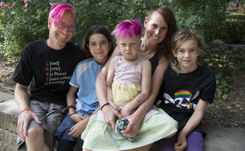 著名不公佈性別嬰兒五歲了 選擇要當“她”