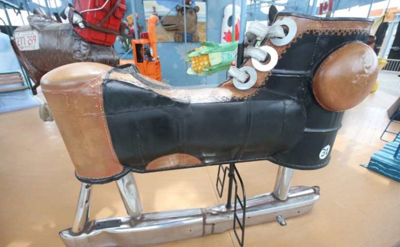 萬錦廢金屬旋轉木馬今日開放了