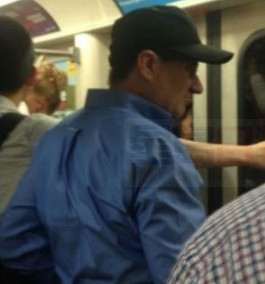 這名男子被指在地鐵上站女子身後性侵