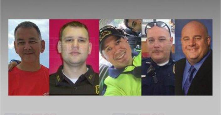 5殉職美警身分曝光 遺下新婚妻及年幼子女