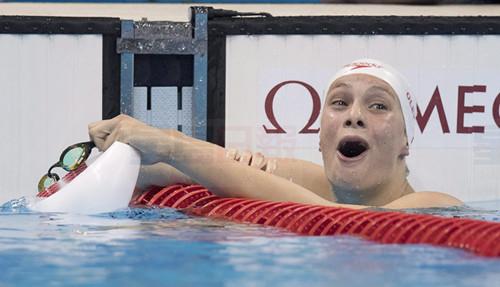奧運快訊：加拿大女選手奪得100米蝶泳銀牌