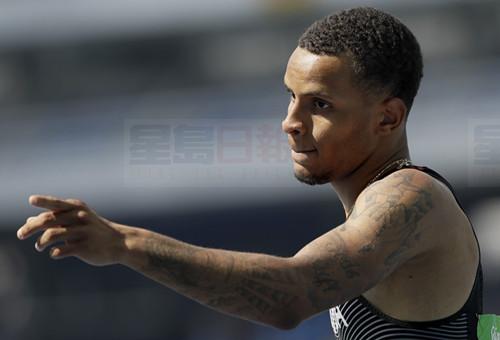 德格拉西預賽第一躋身200米半決賽