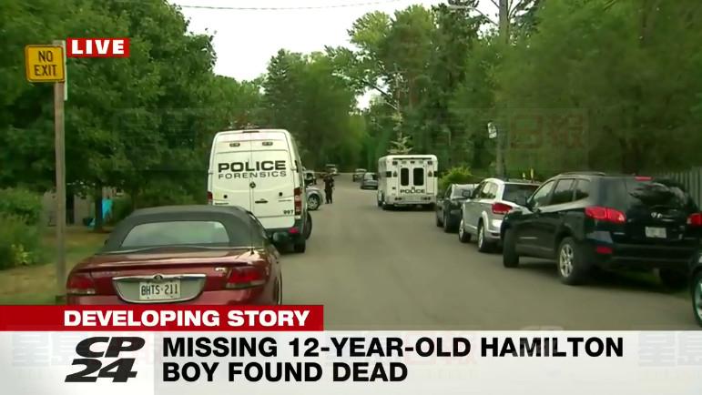 咸美頓安伯警報男童找到時已身亡