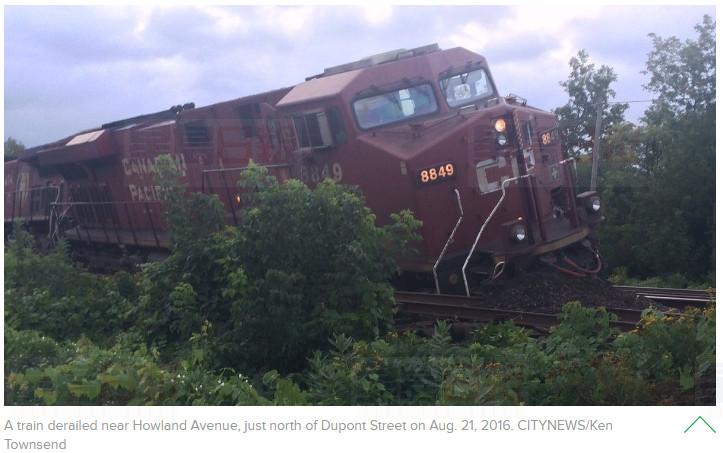 多市貨運火車出軌 幸無人傷亡