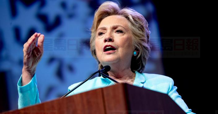 希拉莉「甩咀」　特朗普差點變「老公」