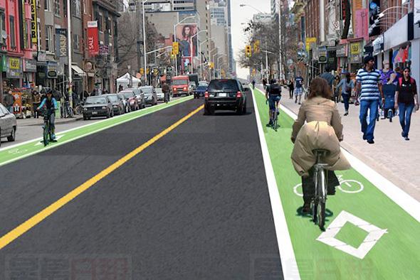 Bloor單車道今日開放