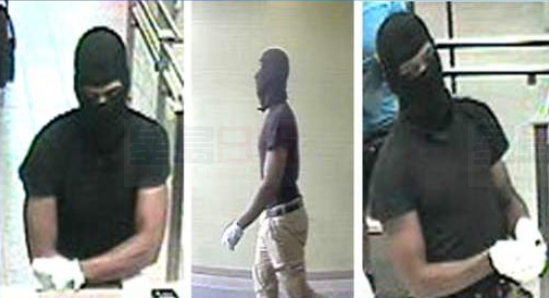 奧沙華揮刀搶銀行 嫌犯長這樣