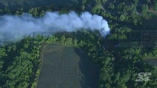 Caledon農具倉庫大火 幸無人受傷