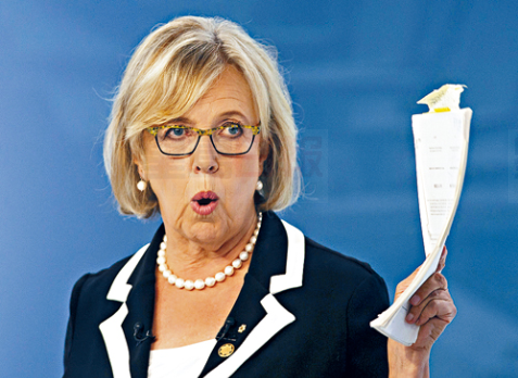 美薏表示將繼續擔任綠黨黨領