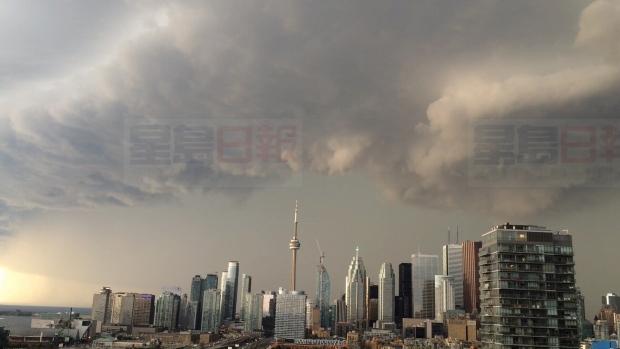 大多地區週二可能迎來大暴雨