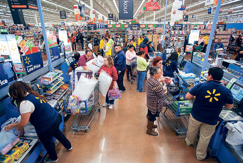 緬省16家Walmart 下個月拒收visa卡