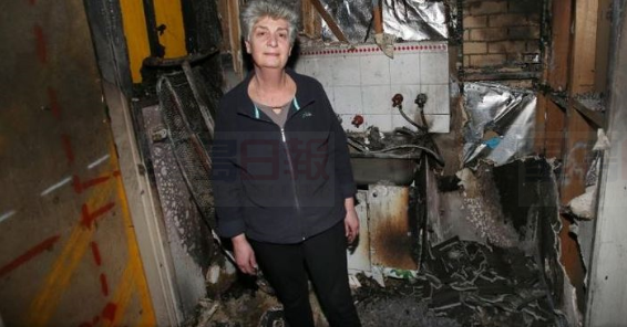 澳洲大媽使用應回收三星洗衣機 起火燒屋