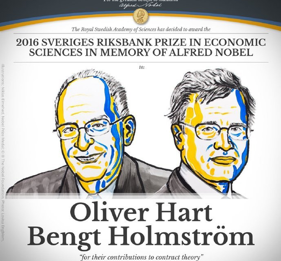 兩美國學者獲諾貝爾經濟學獎