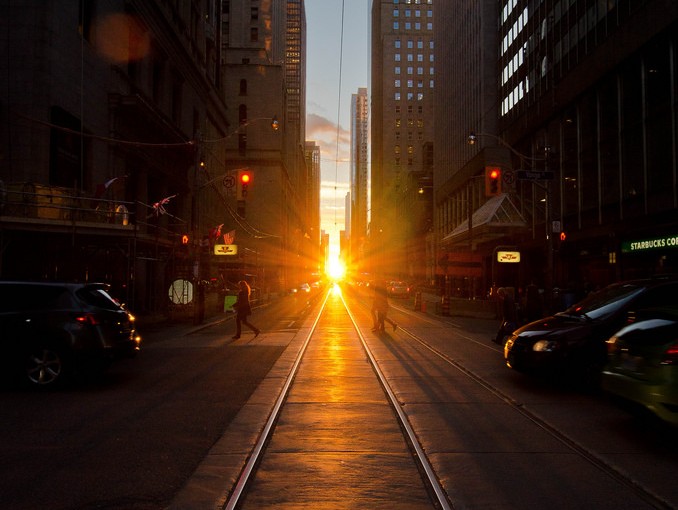 多倫多今日將出現懸日盛景 一年最美落日