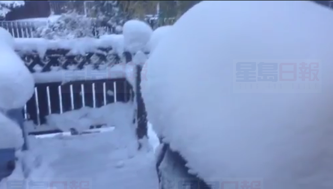 草原省持續大雪 城市降雪量是往年4倍