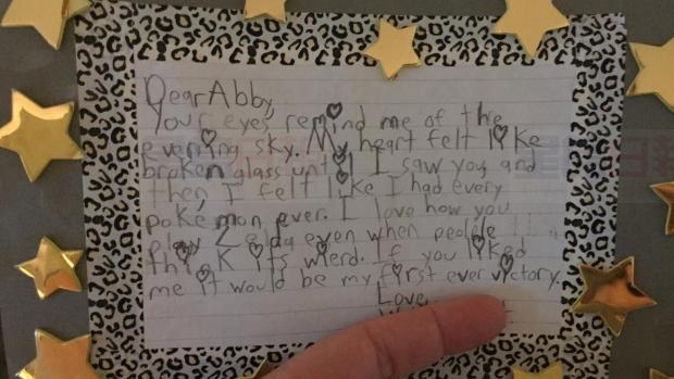 五年級男孩浪漫情書 快來拜個師