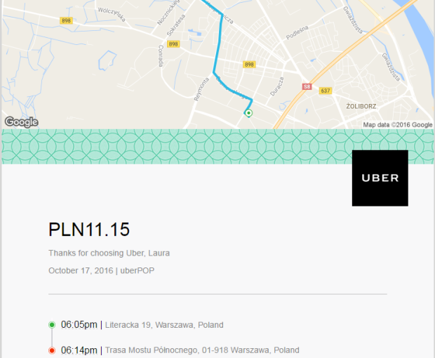 多市女子足不出戶 竟在波蘭遭Uber扣款