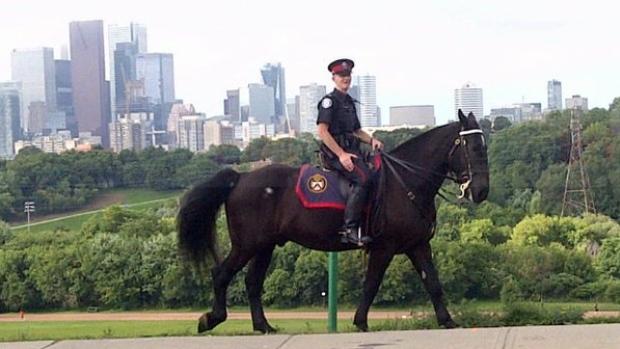 三人拍打警馬臀部被捕 最高可判五年