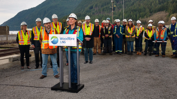 BC省首個液化天然氣計劃落實